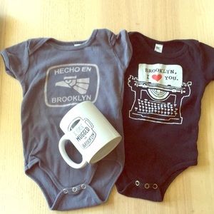 American Apparel Brooklyn NY Onesies